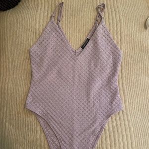 Lilac bodysuit, size S